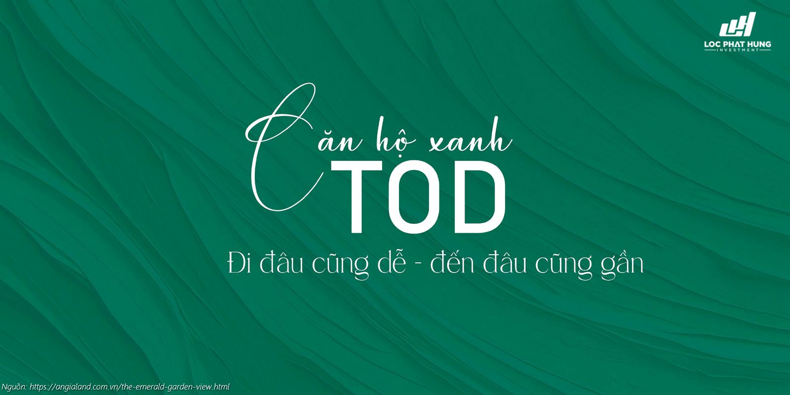 Căn hộ xanh TOD dự án The Emerald Garden View