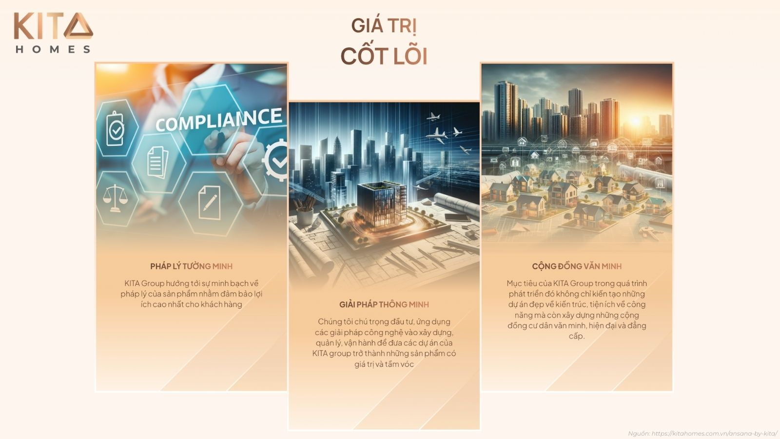 Giới thiệu Tập đoàn Kita Group - Chủ đầu tư uy tín đứng sau dự án căn hộ Ansana by Kita