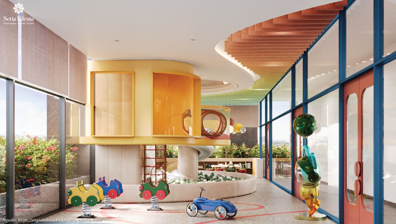 Khu vui chơi trẻ em (Kids' Playground) - Tiện ích nội khu tại dự án Setia Edenia Lái Thiêu