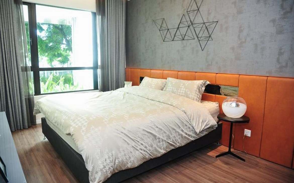 Thiết kế phòng ngủ căn hộ D'lusso Emerald Quận 2 Thiết kế phòng ngủ căn hộ D'lusso Emerald Quận 2