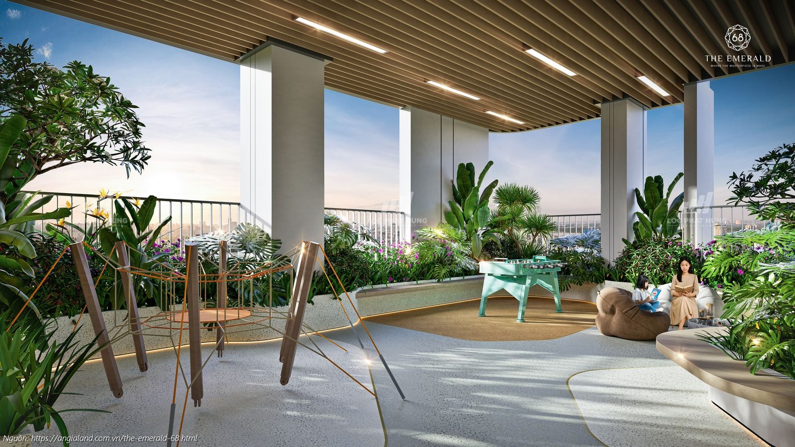 Tiện ích dự án căn hộ chung cư The Emerald Boulevard