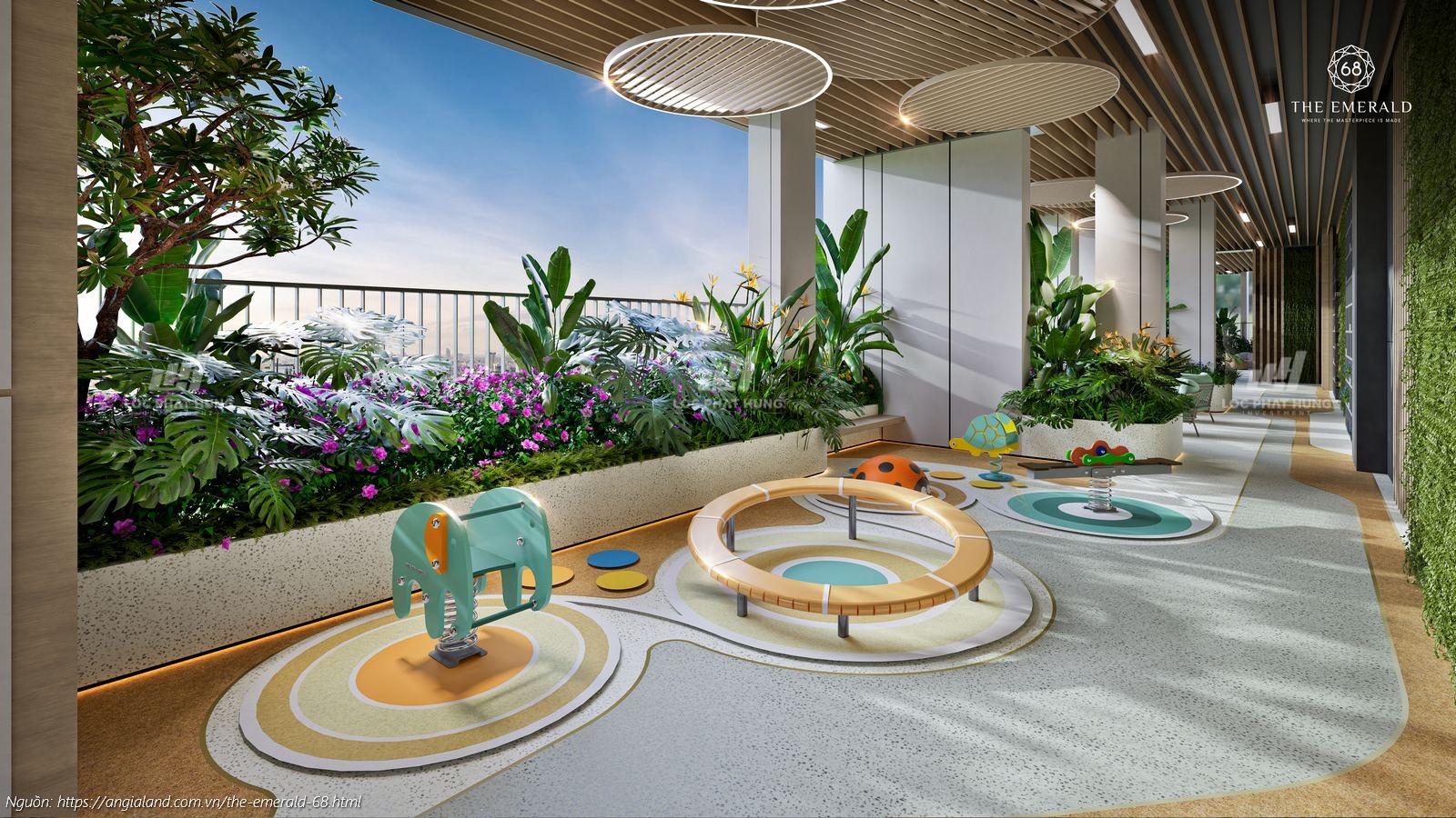 Tiện ích dự án căn hộ chung cư The Emerald Boulevard