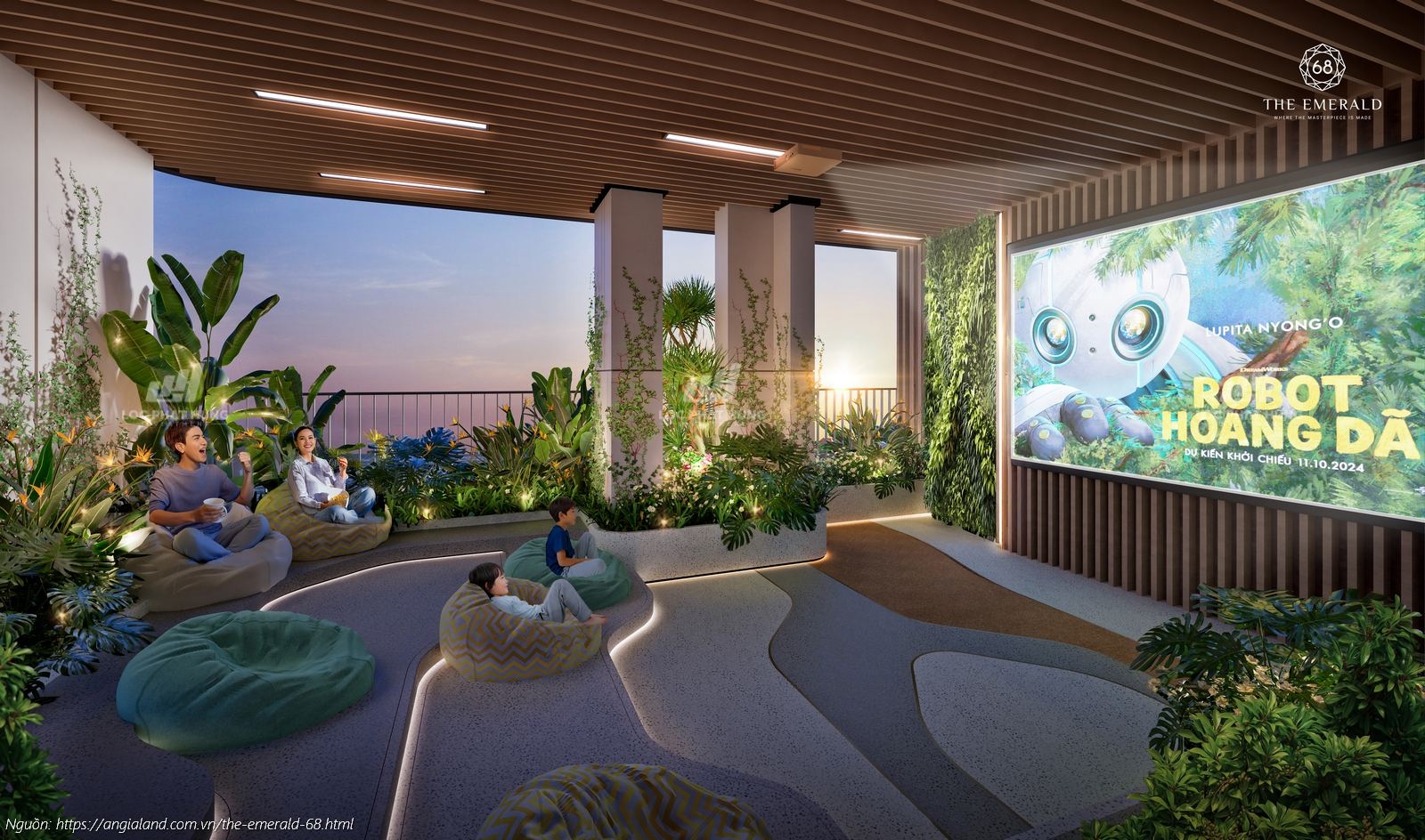 Tiện ích dự án căn hộ chung cư The Emerald Boulevard