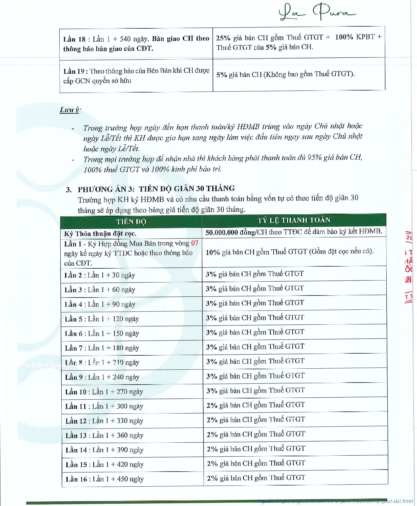 Phương Thức Thanh Toán La Pura Lapura Phát Đạt