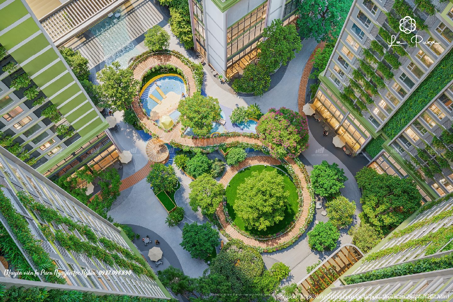 Tiện ích Cầu Hoa Nắng La Pura