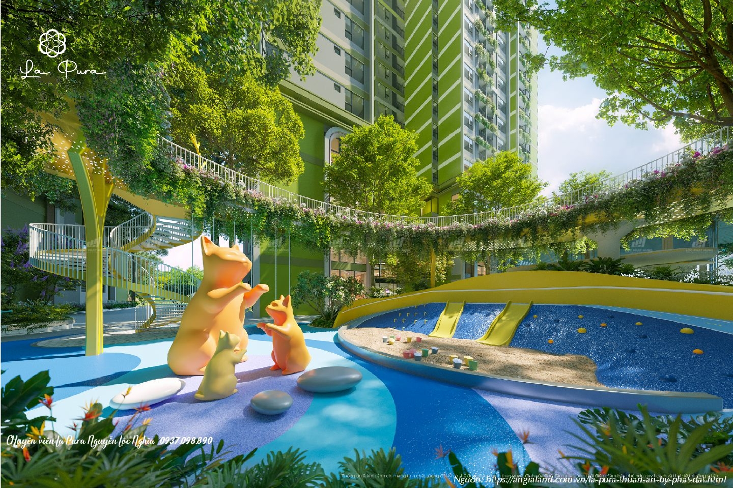 Tiện ích Khu Vui Chơi Thám Hiểm Rừng Xanh La Pura