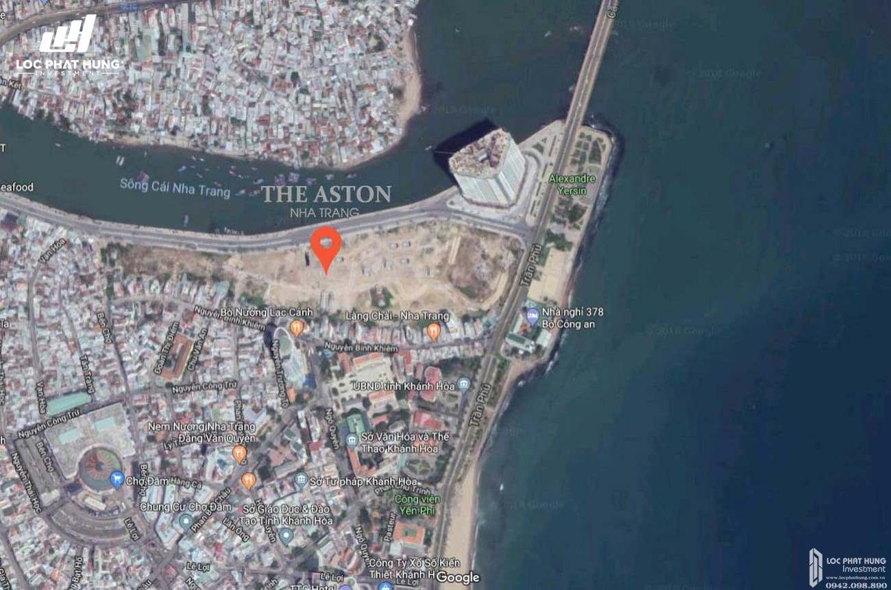 Vị trí địa chỉ dự án căn hộ chung cư The Welltone Nha Trang Đường Xóm Cồn chủ đầu tư DKRH